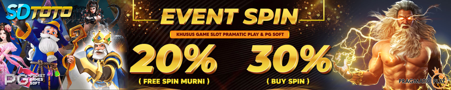 EVENT FREESPIN SDTOTO